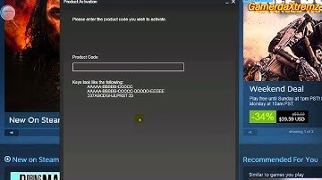 How to activate/register a steam key Easy/Fast 2015 [1080p HD]
