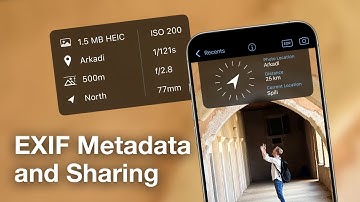 ProCamera Essentials: EXIF Metadata and Sharing your iPhone Photos and Videos