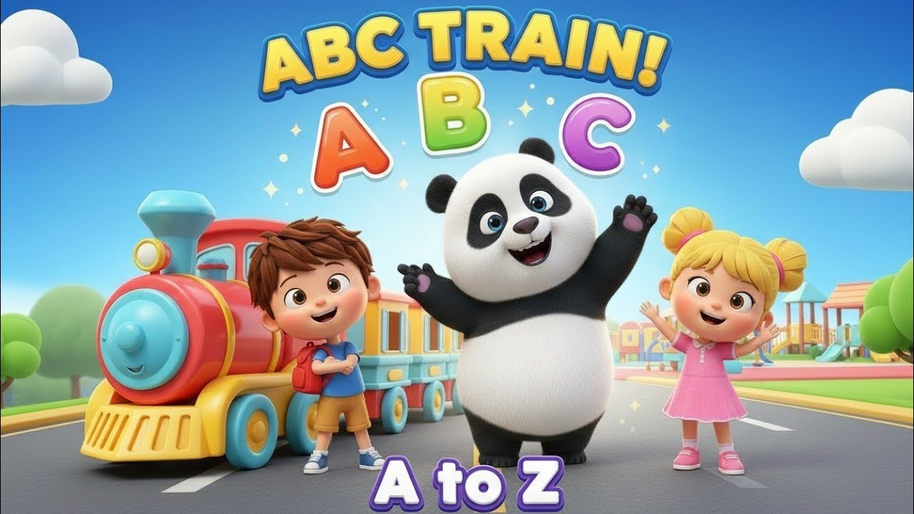 ABC Train Song 🚂 Learn Alphabet A to Z | Kids Phonics & Letters - YouTube