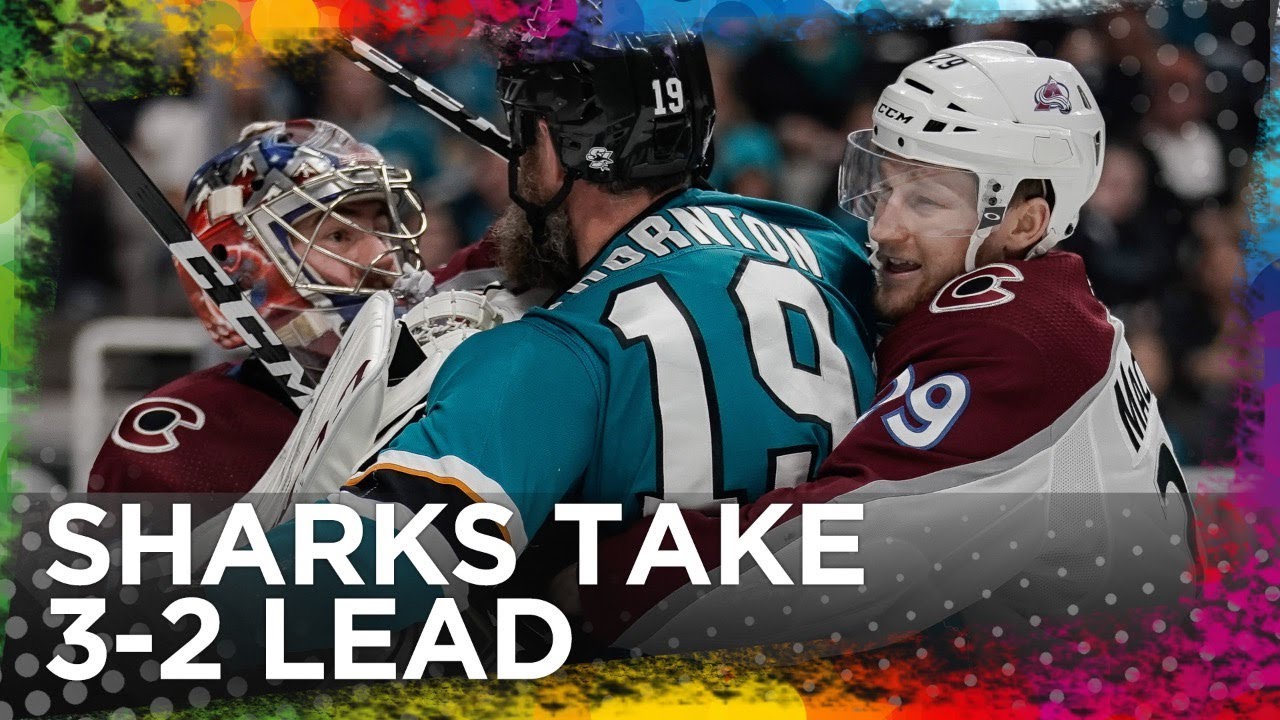 Sharks take 3-2 lead into game 6 against the Avalanche