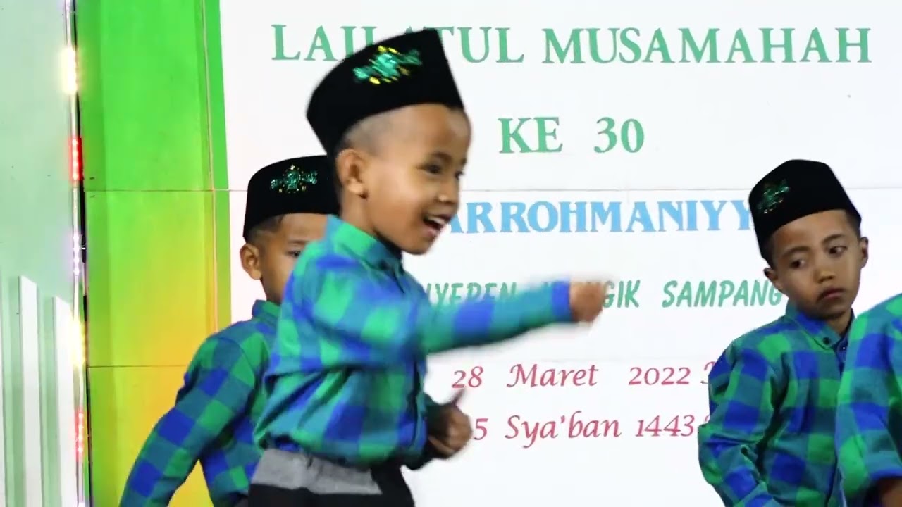 malam lailatul musamahah yg ke 30 pp. arrohmaniyyah panyepen jrengik Sampang