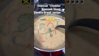 Cheddar Broccoli Soup Panera Bread @Shelsthymekitchen