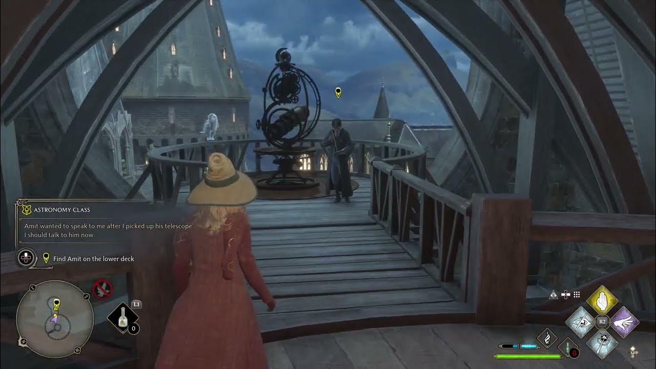 Hogwarts Legacy Find Amit Telescope in Storage Area YouTube