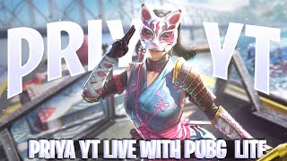 Pubg Lite Girl Gamer Live Stream | Teamcode Gameplay | Girl Gamer Live | PriyaYT Is Live ❤ screenshot 4