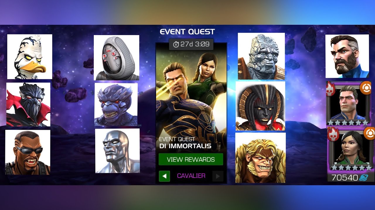 Cav eq Di Immortalis all bosses