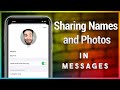 Share Your Name & Photo in Messages for iOS