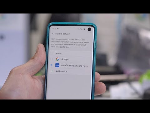 Samsung Pass Autofill을 Google 또는 LastPass로 변경하는 방법!