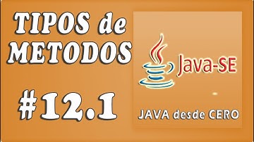 Tipos de métodos en JAVA | Curso JAVA desde CERO | Buhoos