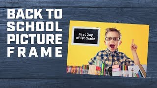 First Day of School Photo Frame - Adobe Spark Post screenshot 2