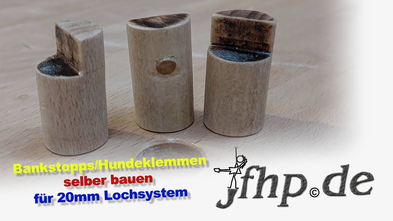 8 Stück Bank-Hundeklemmen 19mm - Holzbearbeitung Werkbank Zubehör Aus Nylon