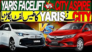 Which one is the best value for money - Toyota Yaris Facelift vs Honda City Aspire