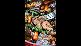 Braised Beef Short Ribs Recipe by Simply Home Cooked 2,131 views 2 years ago 1 minute, 1 second