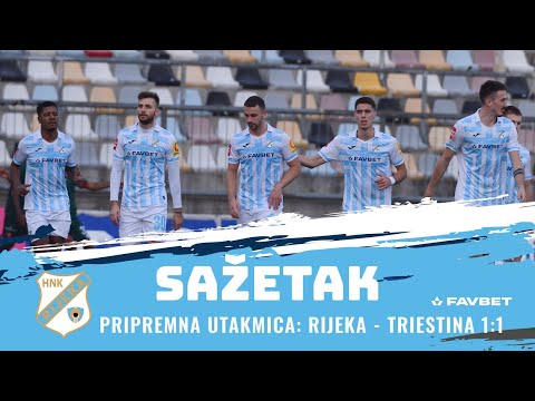 Pripremna utakmica: Rijeka - Triestina 1:1 (sažetak)