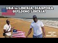 From the usa he move back to liberia and bought this beautiful beach side property for his family