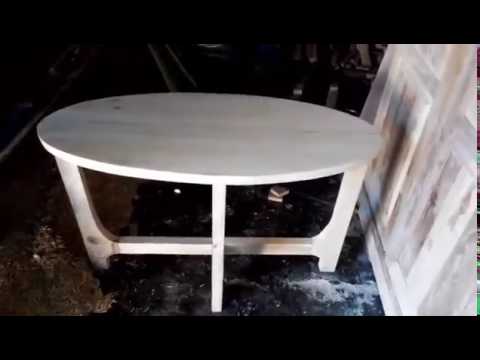  Cara  Membuat  Meja  Oval Minimalis  DIY Homemade Oval 