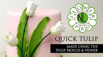 Flower Pro Quick Tulip | Cake Decorating Tutorial With Chef Nicholas Lodge
