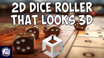 Unity 2D Dice Roller That Looks 3D