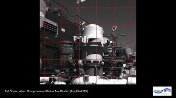 Motion Amplification - Resonance of Vertical Service Water Pump