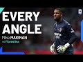 Maignan’s unorthodox save | Every Angle | Milan-Fiorentina | Serie A 2023/24