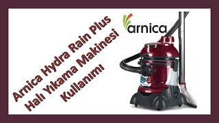 How to Use Arnica Hydra Rain Plus / Hydra Rain Carpet Washing Machine