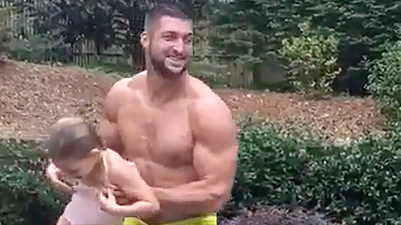 Tim Tebow Is RIPPED in New Pool Video image