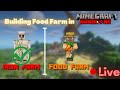 Building Food farm | Minecraft Hardcore | Atharv Gaming Live