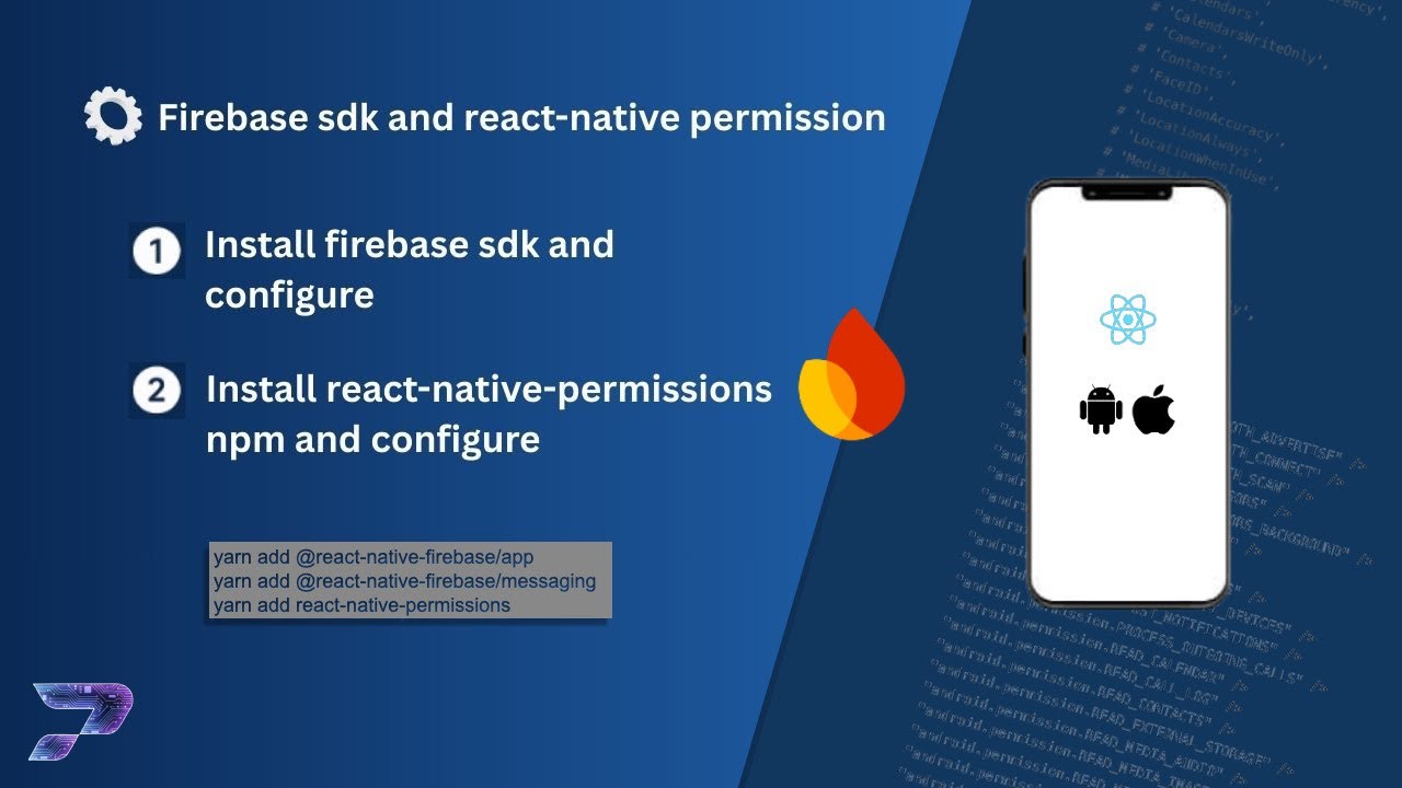 React Native Push Notifications with Firebase & Node.js | 2. Configure ...