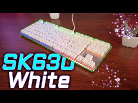 NEW Cooler Master SK630 Limited Edition White Keyboard Review