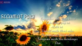 Story wa terbaru 30 detik 'SELAMAT PAGI'
