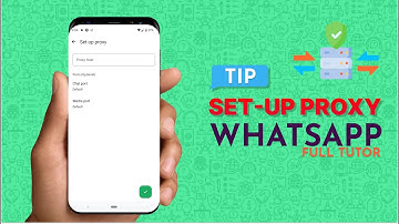 How to use WhatsApp with proxy server