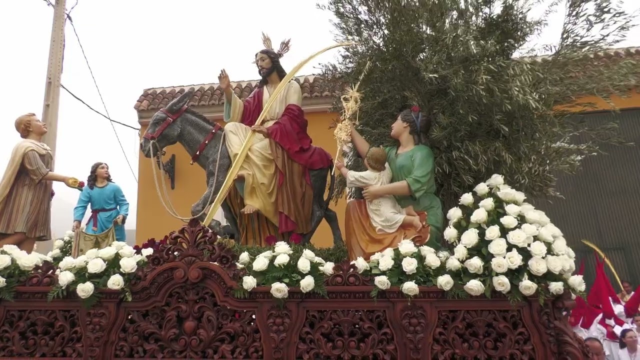 Salida de la Cofradía de la Borriquita de Berja 2024