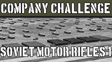 Company Challenge: Soviet Motor Rifle Infantry 1