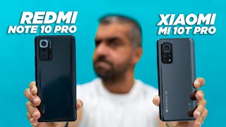 Redmi Note 10 Pro Vs Xiaomi Mi 10T Pro : SHOCKING Results! 😱