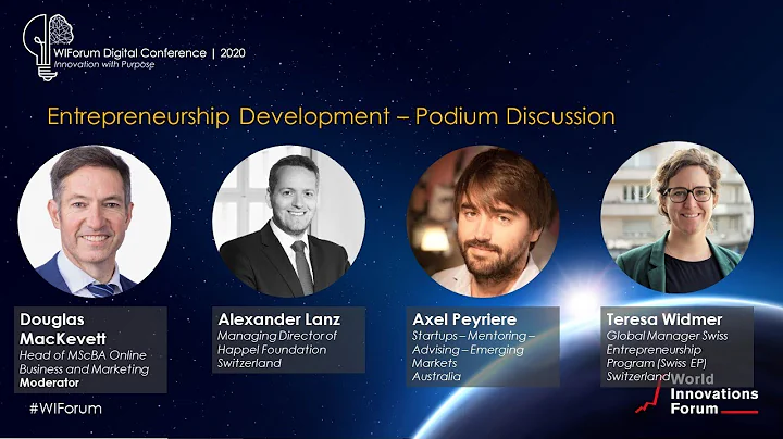 WIForum Digital Conference 2020 Day 1 Entrepreneurs Development Podium