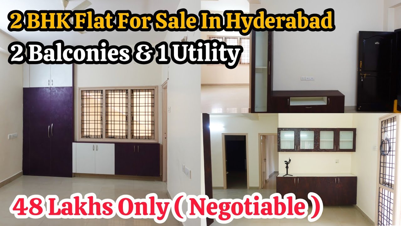 48 Lakhs || 2 BHK Flat For Sale 🏩 || With Woodwork || 2 Balconies & Utility || Code: PAR-947 ✨️