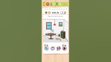 Brain test level 226 | Help me feed my lizard #braintest #games #braintestlevels