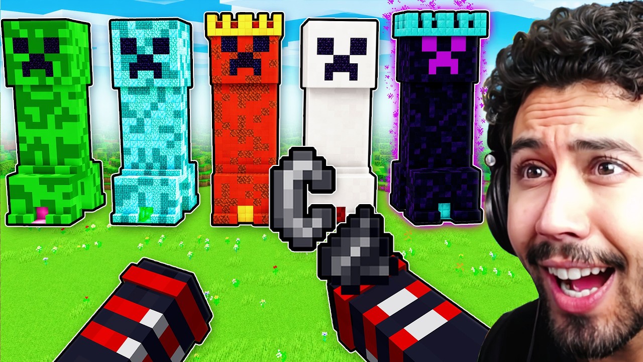 إذا اخترت الكريبر الخطأ تموت في ماين كرافت !!؟