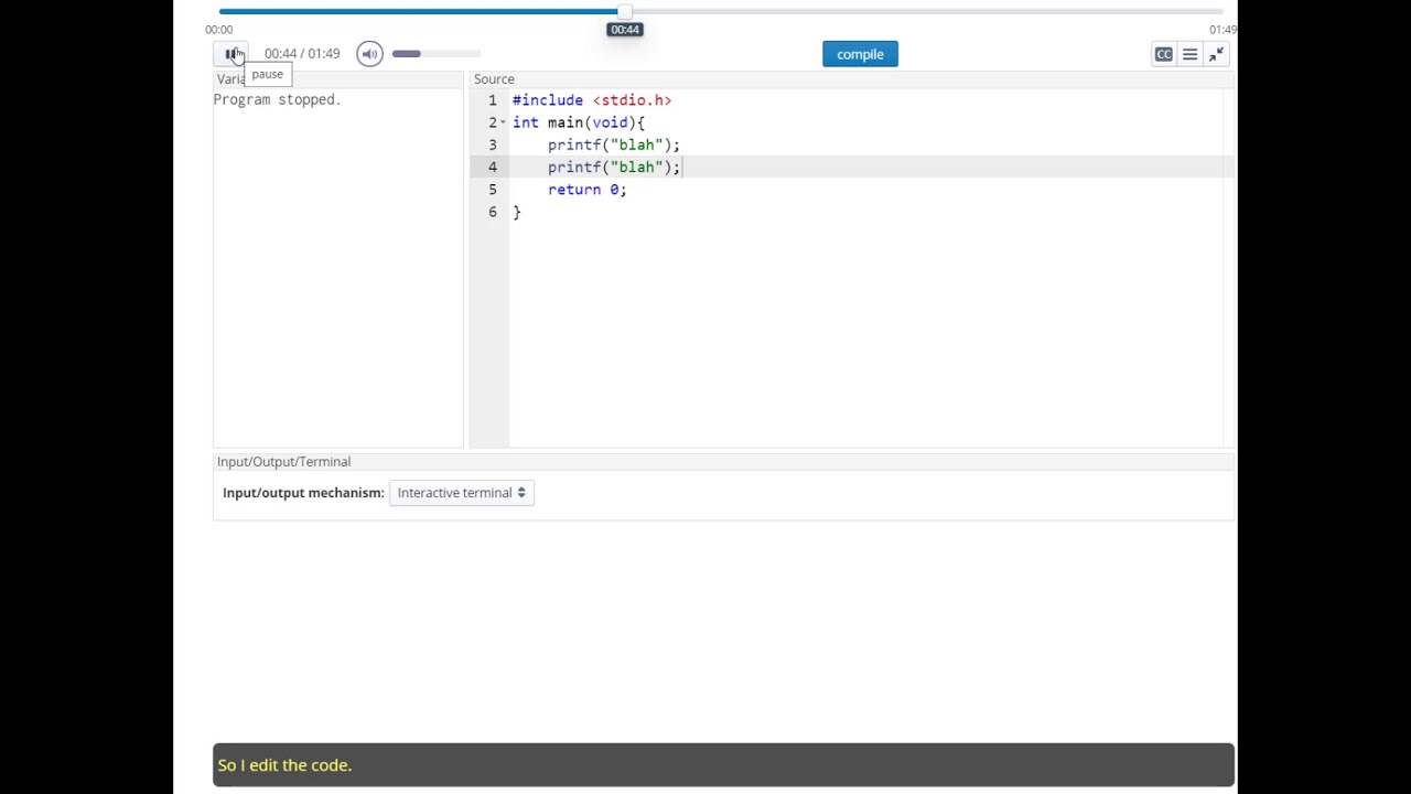 Print Multiple Lines With One Printf Statement YouTube Print Multiple Lines With One Printf Statement YouTube