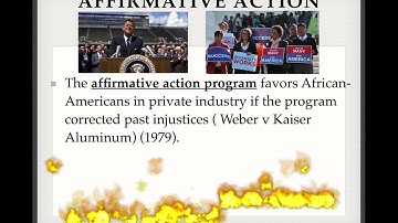 Affirmative Action and Regents of University Cal v  Bakke Flip Video