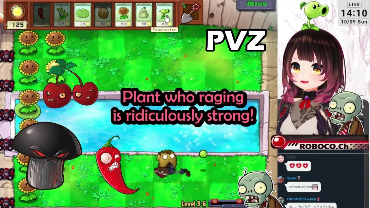Roboco's Reaction When Trying All Angry Plants in PvZ and is Shocked by Its Impact