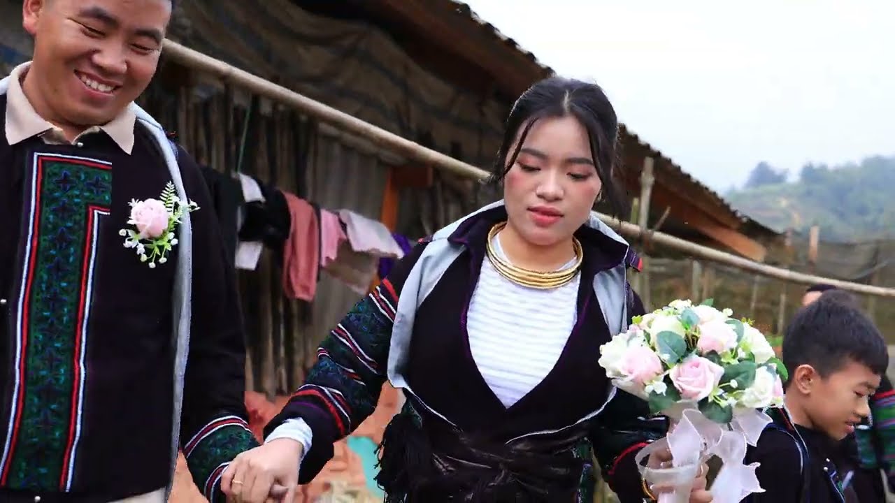 Đám cưới Chú rể người H'mông - Cô dâu nguời Kinh - Nhà Trai