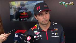 Sergio Perez Post Qualifying Interview Monaco GP 2023 | Formula 1