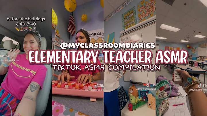 Teacher Vlog ASMR 📝🍎| Elementary Teacher TikTok Compilation // cr: myclassroomdiaries 