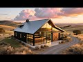 Stunning Sunroom Barndominium Design | Modern Barndo Home Tour 2025