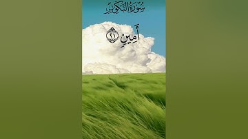 سورة التكوير الشيخ صلاح ابو خاطر