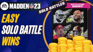 SOLO BATTLES - FAST & EASY LVL UP - MADDEN ULTIMATE TEAM 23