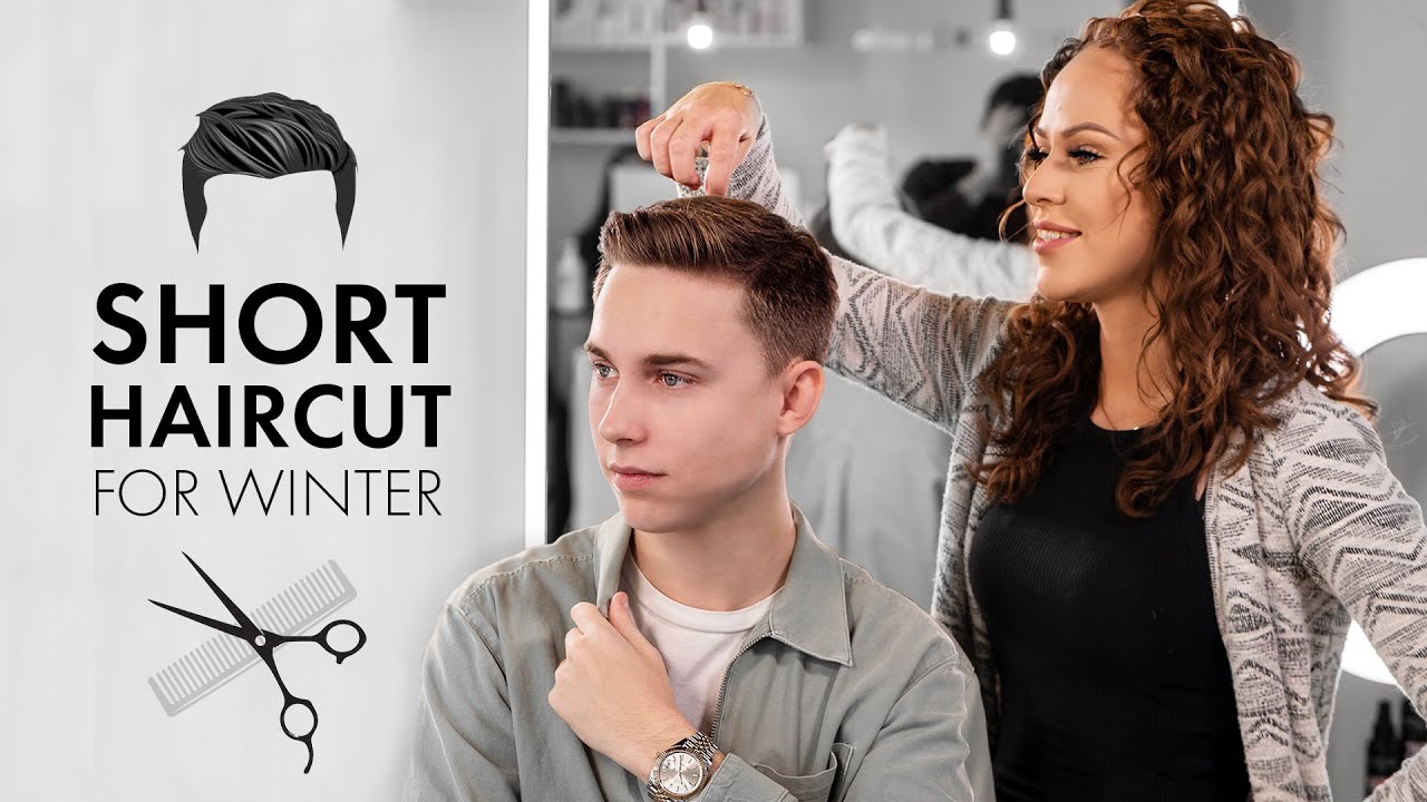 Men's Short Haircut Tutorial for Winter - Slikhaar TV