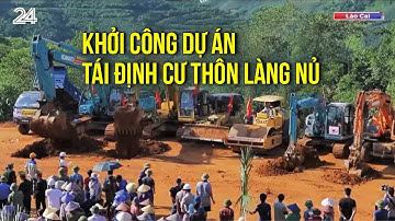 Khởi công xây khu tái định cư cho bà con Làng Nủ và Kho Vàng | VTV24