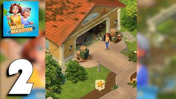 Merge Mansion - House Renovation & Design Game - Gameplay Part 2 (Android,iOS)