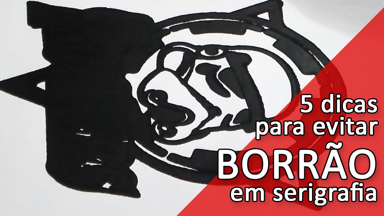 5 Dicas para evitar o BORRÃO (Serigrafia)